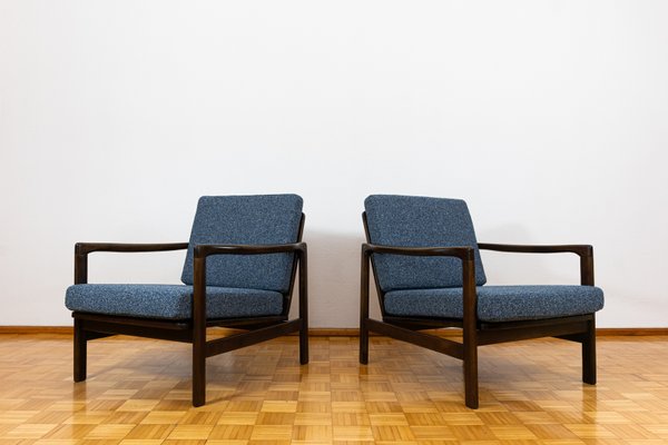 Mid-Century Club Chairs by Zenon Bączyk, 1960s, Set of 2-IXL-2018476