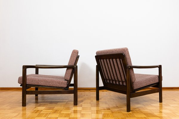 Mid-Century Club Chairs by Zenon Bączyk, 1960s, Set of 2-IXL-2018478