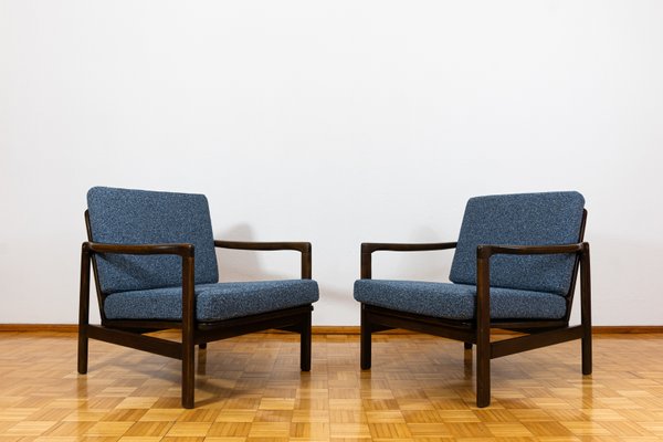 Mid-Century Club Chairs by Zenon Bączyk, 1960s, Set of 2-IXL-2018476