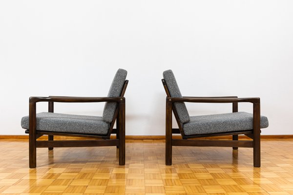 Mid-Century Club Chairs by Zenon Bączyk, 1960s, Set of 2-IXL-2018480