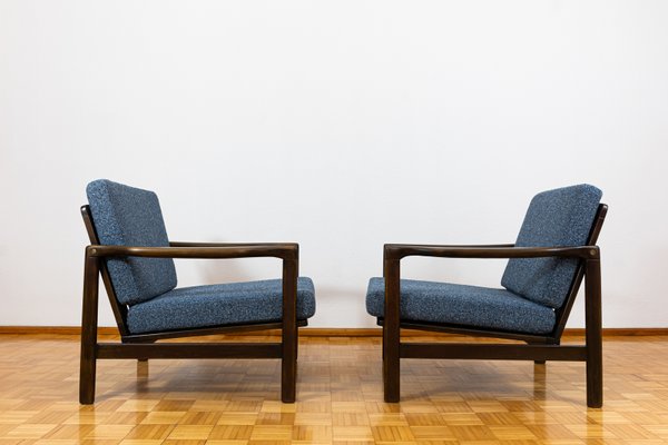 Mid-Century Club Chairs by Zenon Bączyk, 1960s, Set of 2-IXL-2018476