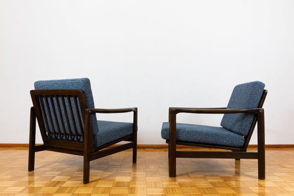 Mid-Century Club Chairs by Zenon Bączyk, 1960s, Set of 2-IXL-2018476