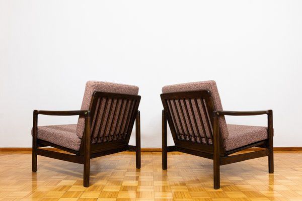 Mid-Century Club Chairs by Zenon Bączyk, 1960s, Set of 2-IXL-2018478