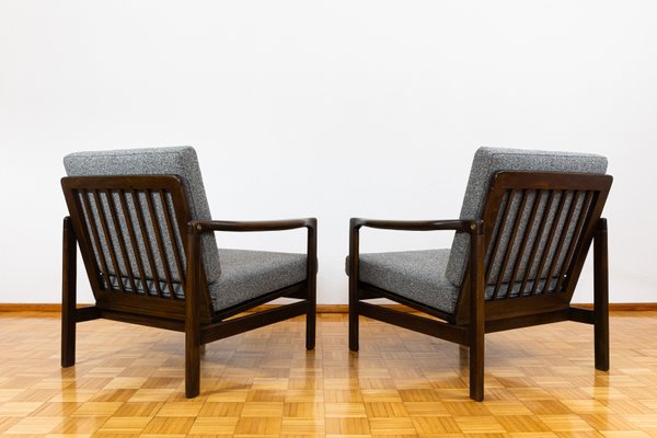 Mid-Century Club Chairs by Zenon Bączyk, 1960s, Set of 2-IXL-2018480