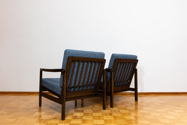 Mid-Century Club Chairs by Zenon Bączyk, 1960s, Set of 2-IXL-2018476