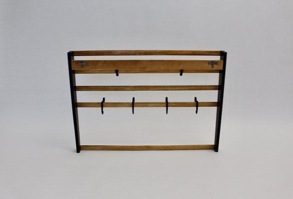 Mid-Century Coat Rack and Hooks by Carl Auböck-NB-547511