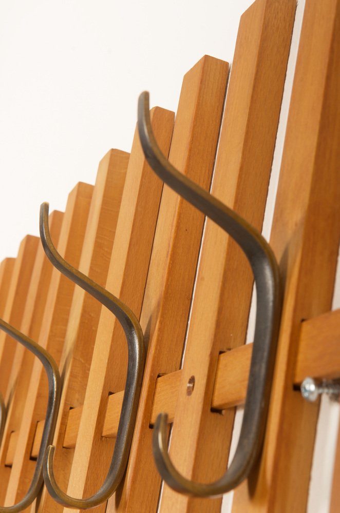 Mid-Century Coat Rack attributed to Franz Hagenauer for Werkstätte Hagenauer Wien, 1965