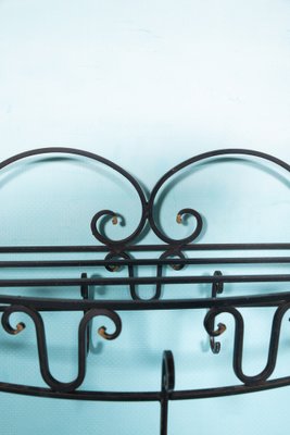 Mid-Century Coat Rack in Wrought Iron, 1950s-HGA-1783655