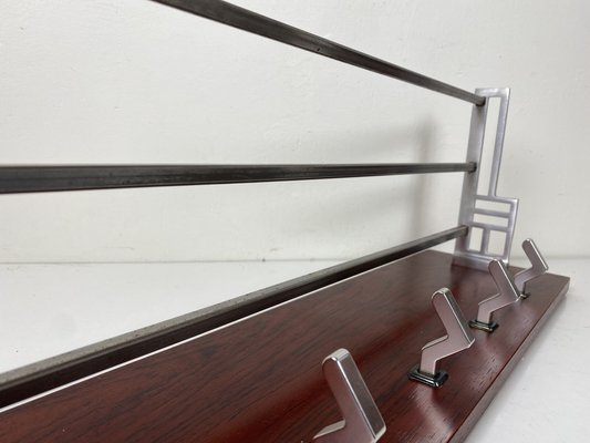 Mid-Century Coat Rack with Art Deco Accents-WZZ-1279685