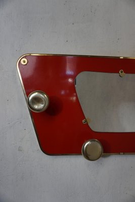 Mid-Century Coat Rack with Mirror-GPQ-1301219