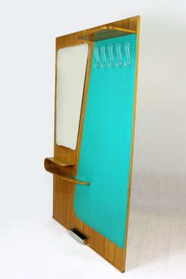 Mid-Century Coat Rack with Mirror from Kovo Drevo, 1960s-WVS-672671