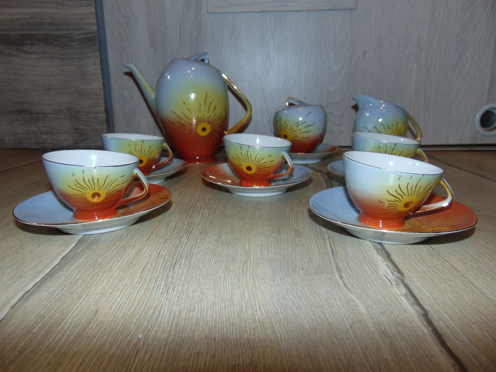 Mid-Century Coffee Service from Brenner & Schmidt, 1950s, Set of 15