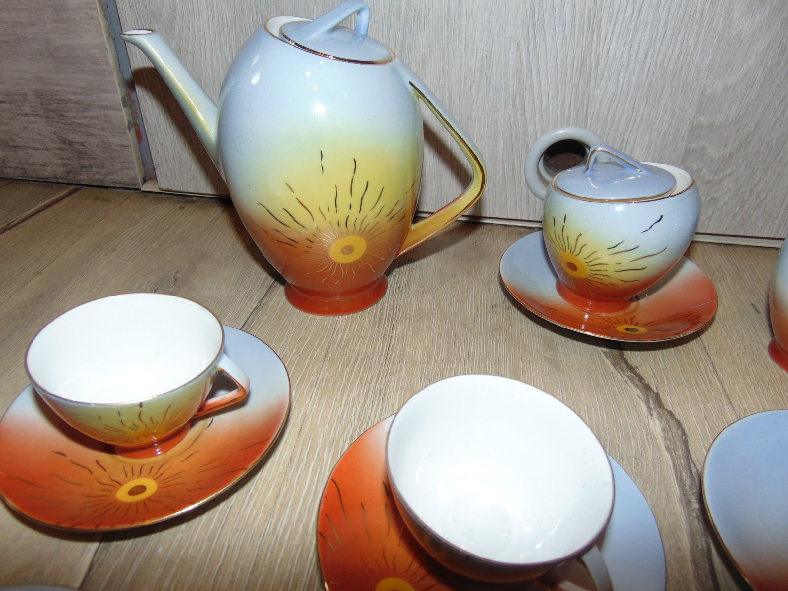 Mid-Century Coffee Service from Brenner & Schmidt, 1950s, Set of 15