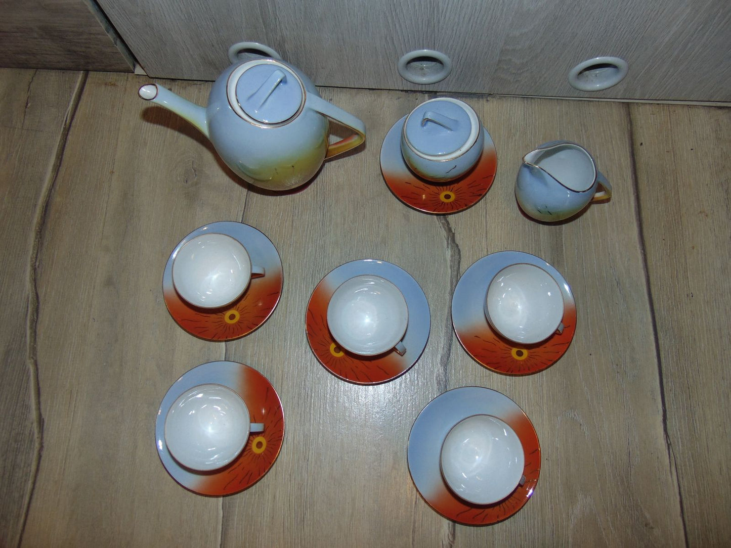 Mid-Century Coffee Service from Brenner & Schmidt, 1950s, Set of 15