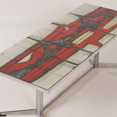 Mid-Century Coffee Table by Denisco, Belgium, 1960s-ZT-1368589