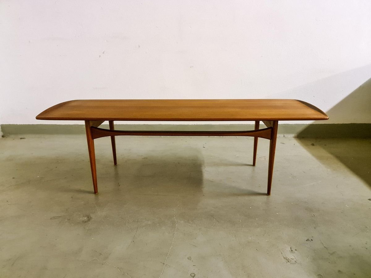 Mid-Century Coffee Table by Kindt-Larsen for France & Daverkosen Denmark, 1960s