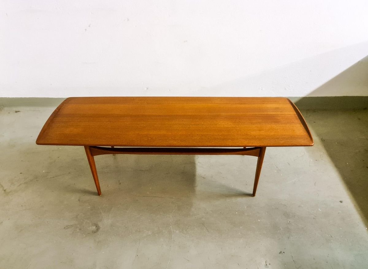 Mid-Century Coffee Table by Kindt-Larsen for France & Daverkosen Denmark, 1960s