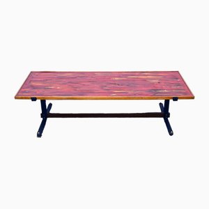 Mid-Century Coffee Table in Enamelled Copper, 1950s-HS-1780360