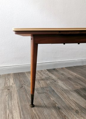 Mid-Century Coffee Table with Abstract Patterned Top, 1950s-FW-1781293