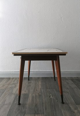 Mid-Century Coffee Table with Abstract Patterned Top, 1950s-FW-1781293