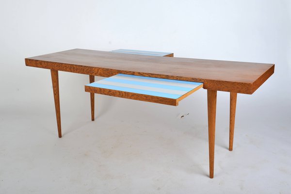 Mid-Century Coffee Table with Formica Pull-Out Extensions, 1960s-VHD-1716499