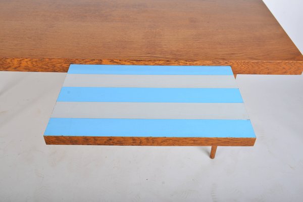 Mid-Century Coffee Table with Formica Pull-Out Extensions, 1960s-VHD-1716499