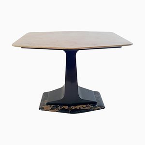 Mid-Century Coffee Table with Marble Top and Base-FO-1256614