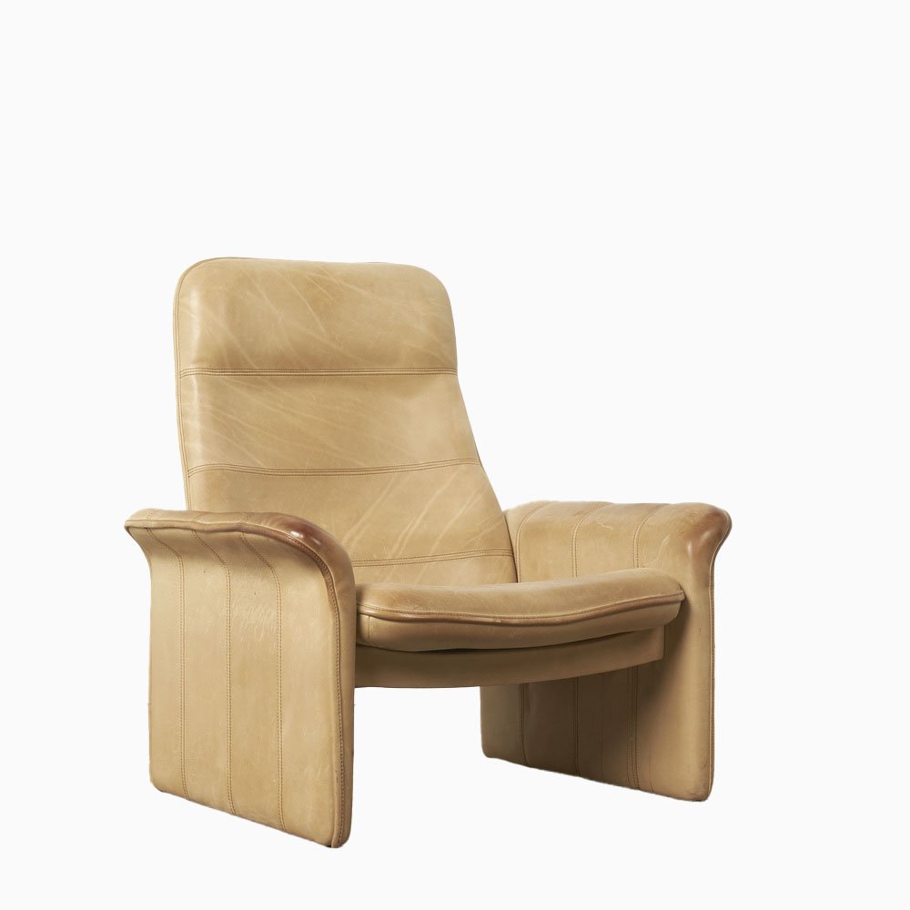 Mid-Century Cognac Leather Ds50 Armchair from de Sede, 1970s