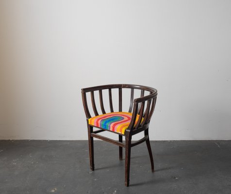 Mid-Century Colorful Desk Chair, 1940s-OFV-1817786