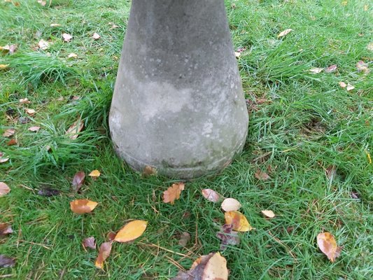 Mid-Century Concrete Garden Table in the Style of Mangiarotti & Up & Up-WBX-782619