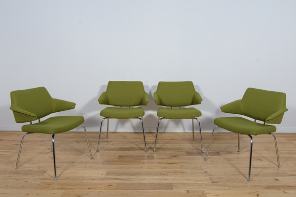 Mid-Century Conference Armchairs by Jacob Jensen for Duba, 1960s, Set of 4-NIT-1735275