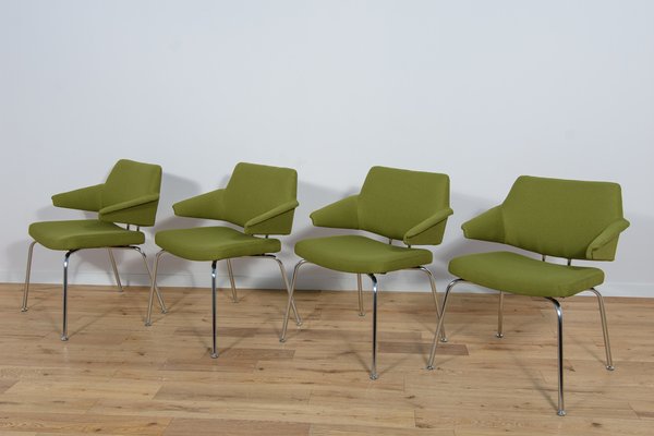 Mid-Century Conference Armchairs by Jacob Jensen for Duba, 1960s, Set of 4-NIT-1735275