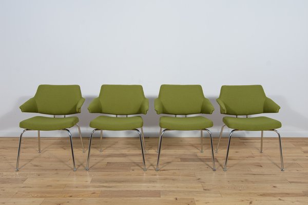 Mid-Century Conference Armchairs by Jacob Jensen for Duba, 1960s, Set of 4-NIT-1735275