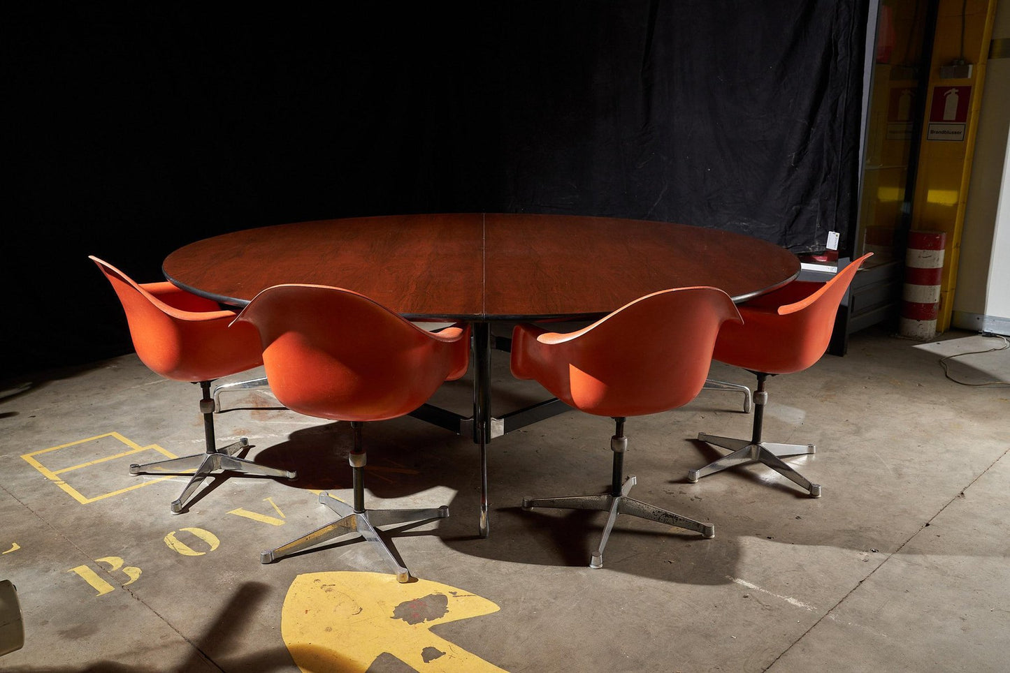 Mid-Century Conference Dinning Table by Herman Miller for Eames, 1960s