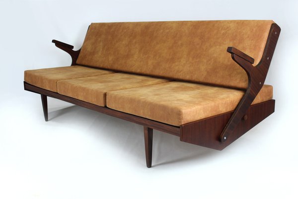 Mid-Century Convertible Sofa from Opp Drevovyroba, 1970s-WVS-2042216