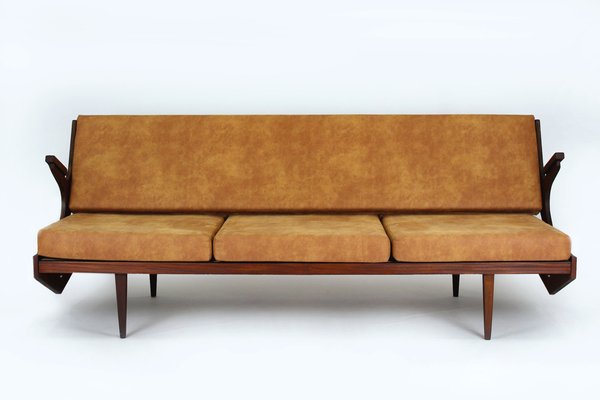 Mid-Century Convertible Sofa from Opp Drevovyroba, 1970s-WVS-2042216