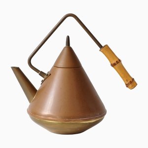 Mid-Century Copper and Brass Teapot, 1960s-IXK-1442047