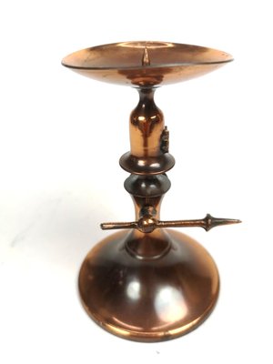 Mid-Century Copper and Bronze Candelabra, 1960s-UWE-1351126