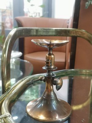 Mid-Century Copper and Bronze Candelabra, 1960s-UWE-1351126