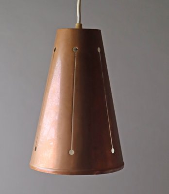 Mid-Century Copper Ceiling Lamp, 1950s-ESB-1816554