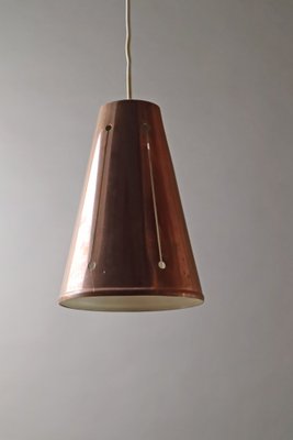 Mid-Century Copper Ceiling Lamp, 1950s-ESB-1816554