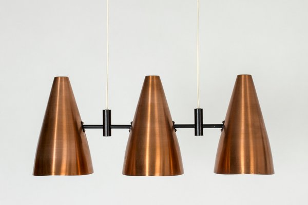 Mid-Century Copper Ceiling Lamp by Eje Ahlgren-NL-726515