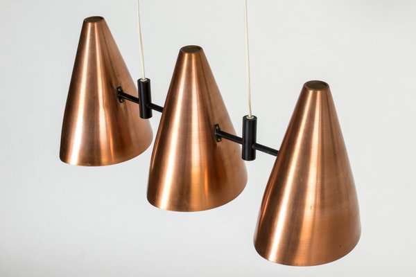 Mid-Century Copper Ceiling Lamp by Eje Ahlgren-NL-726515