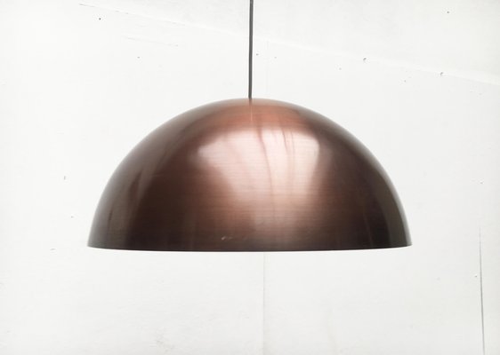 Mid-Century Copper Dome Pendant-UAH-792080