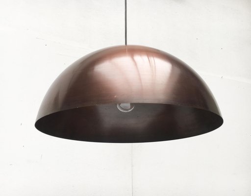 Mid-Century Copper Dome Pendant-UAH-792080