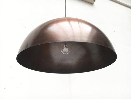 Mid-Century Copper Dome Pendant-UAH-792080