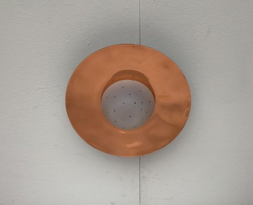 Mid-Century Copper Plafoniere Ceiling Lamp-UAH-1029091