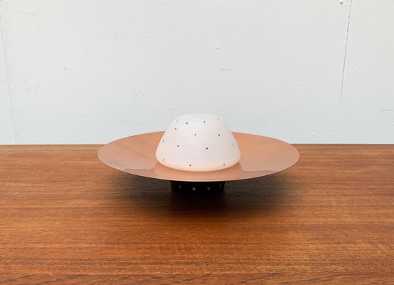 Mid-Century Copper Plafoniere Ceiling Lamp-UAH-1029091