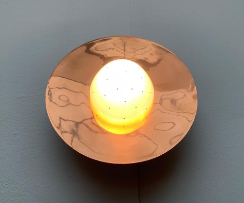 Mid-Century Copper Plafoniere Ceiling Lamp-UAH-1029091