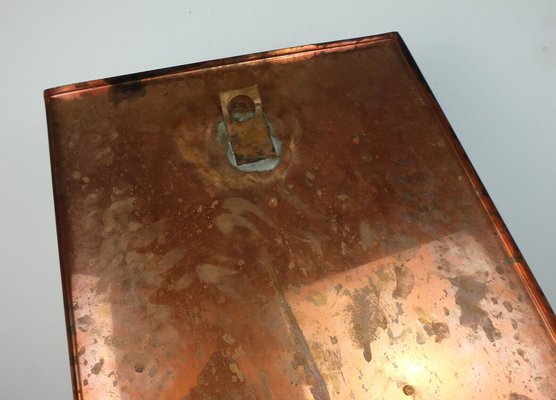 Mid-Century Copper Relief of Sailboat, 1950s-FH-1823009